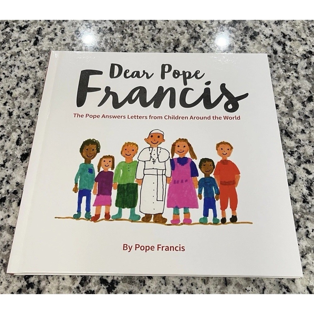 Dear Pope Francis The Pope Answers Letters from Children Hardcover Book 2016 - Picture 3 of 8
